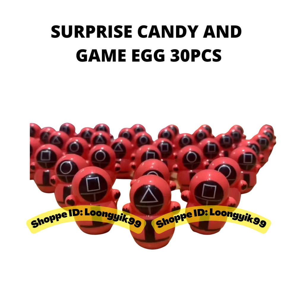 SURPRISE CANDY AND GAME EGG 30PCS HALAL