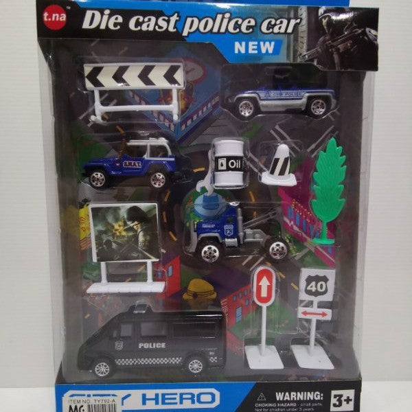 CITY-HERO POLICE SERIES TOY SET