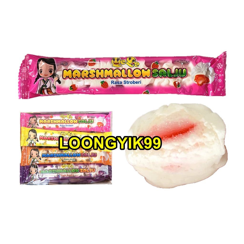 QEQE MARSHMALLOW SALJU ANEKA RASA 30PCS