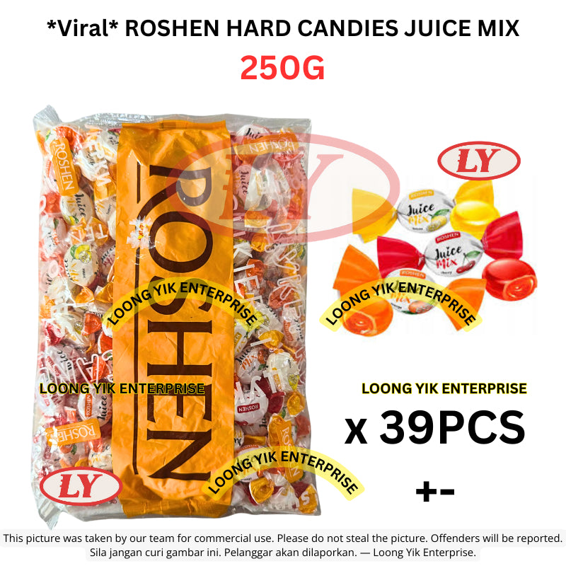 *Viral* ROSHEN HARD CANDIES JUICE MIX 1KG LY99