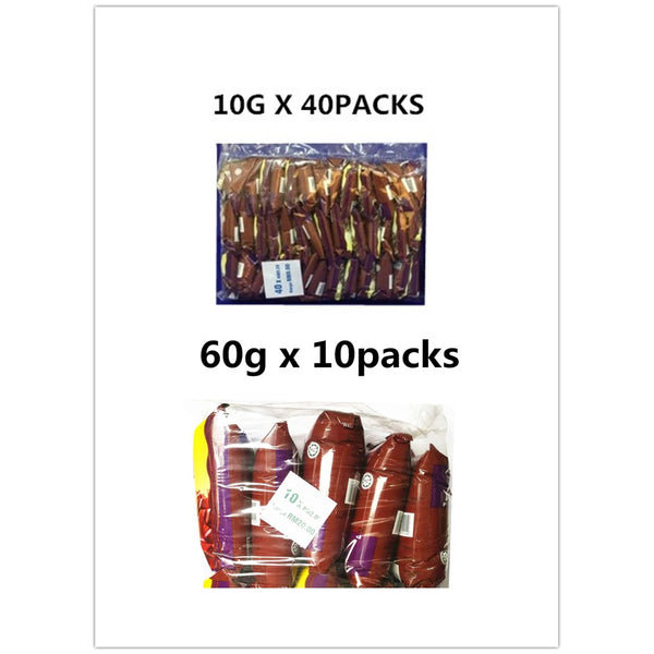 VIRA CRACKERS CHOCOLATE FLAVOUR EGG ROLL STICK 10G / 60G