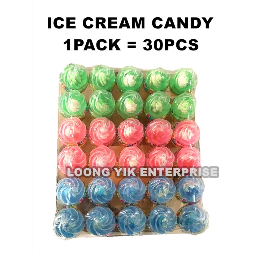 ICE CREAM CANDY 30PCS CONE