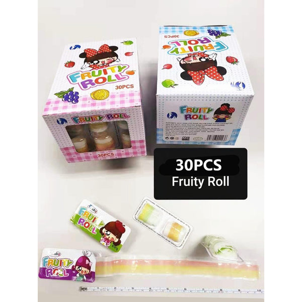 Fruity roll yummy candy 30pcs