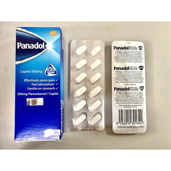 PANADOL® NEW PACKING REGULAR 36's/144's