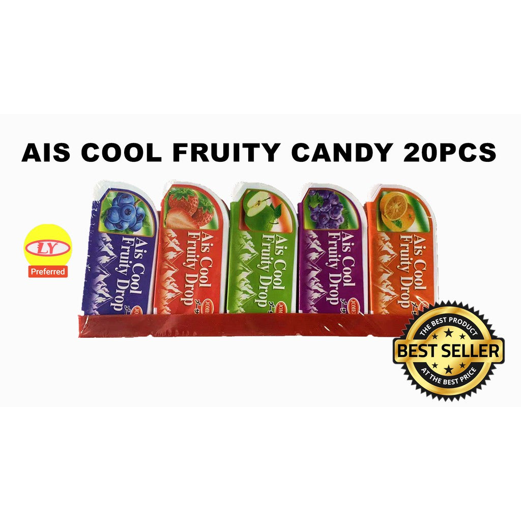 AIS KOOL FRUITY CANDY DROP 20PCS