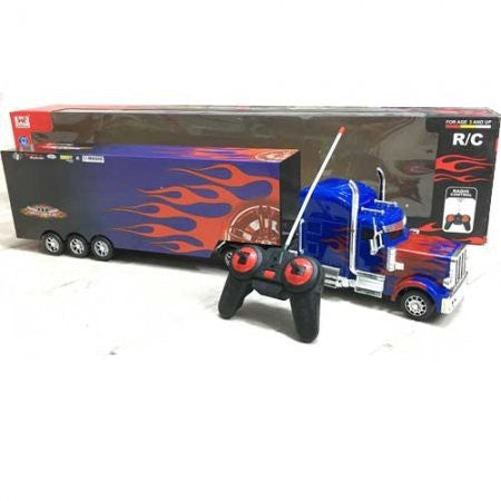 TRANSFORMERS OPTIMUS PRIME REMOTE CONTROL TRUCK