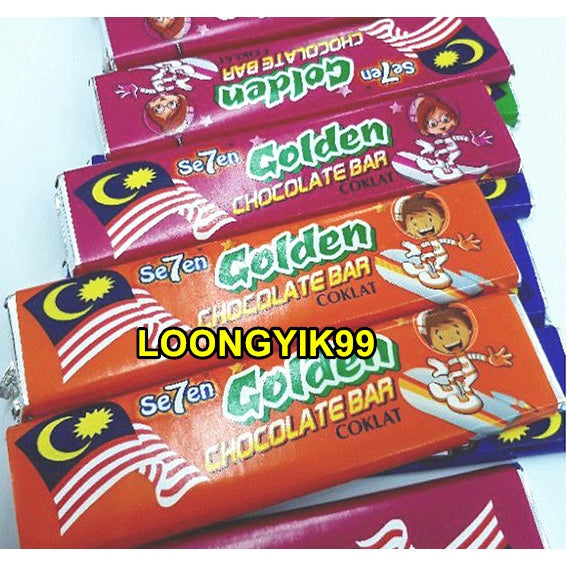 SE7EN GOLDEN CHOCOLATE BAR MALAYSIA 60PCS HALAL