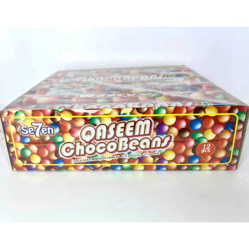 QASEEM CHOCO BEANS CHOCOLATE 12PCS