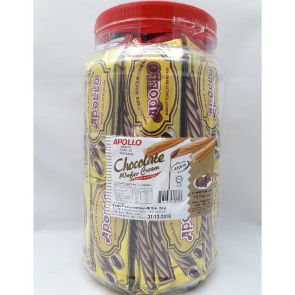 APOLLO Chocolate Wafer Stick 45pcs x 11g