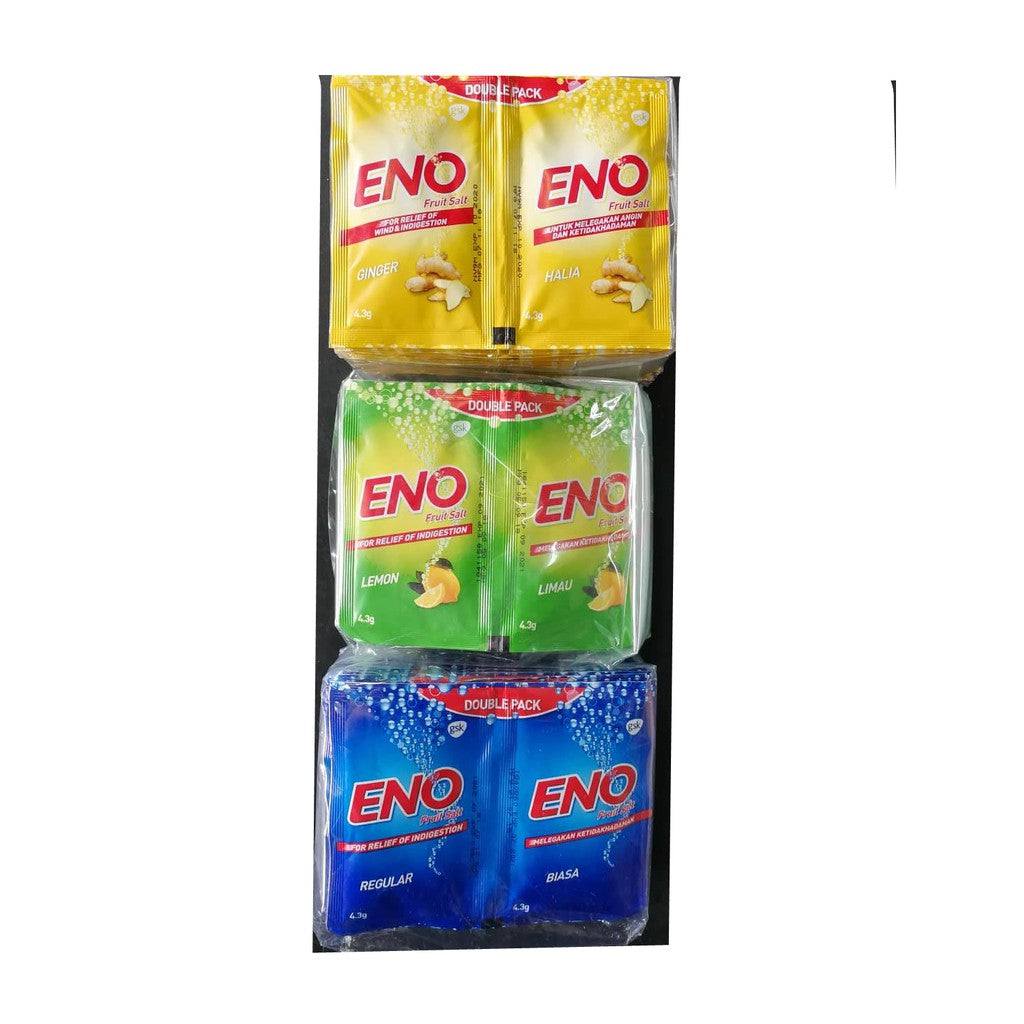 ENO ASSORTED REGULAR / LEMON / GINGER 24PCS