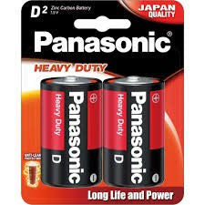 PANASONIC HEAVY DUTY D 2B 12PACKS(24PCS)