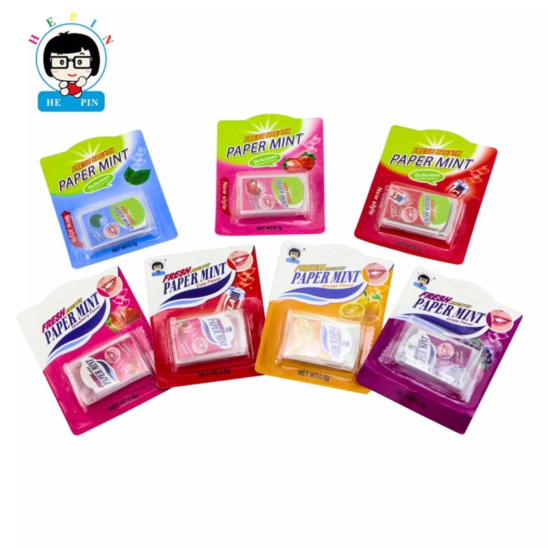 FRESH BREATH PAPER MINT CANDY 20PCS