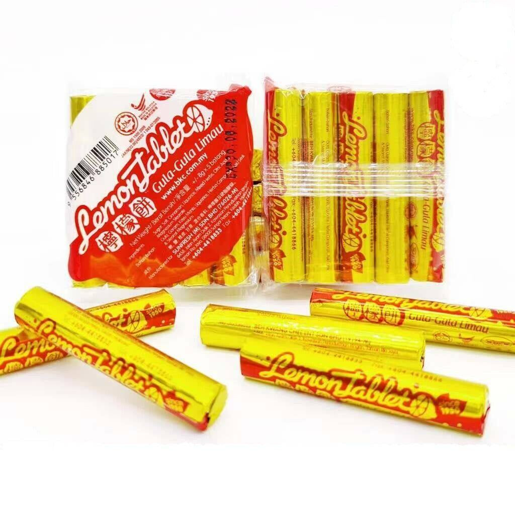 LEMON TABLETS CANDY 5PCS X 20PACKS