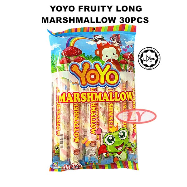 BEAUTY COLOR BAR / YOYO LONG MARSHMALLOW 30PCS