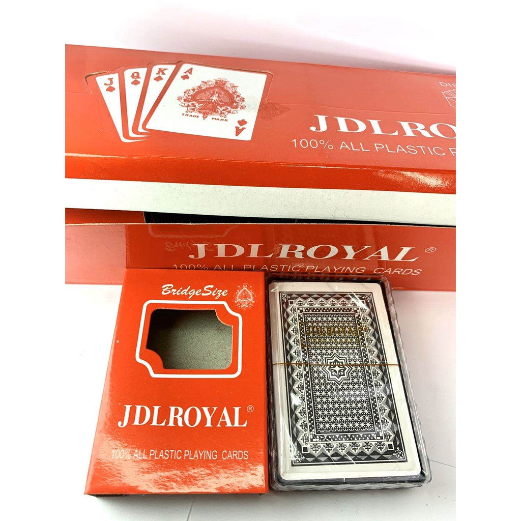 GOOD QUALITY PLAYING CARD JDLROYAL 100% PLASTIC