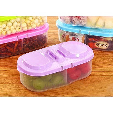 FOOD STORAGE BOX/KOTAK SIMPANAN/双格收纳盒 READY STOCK TUPPERWARE MAKANAN / Bekas Tupperware ⚡READY STOCK⚡