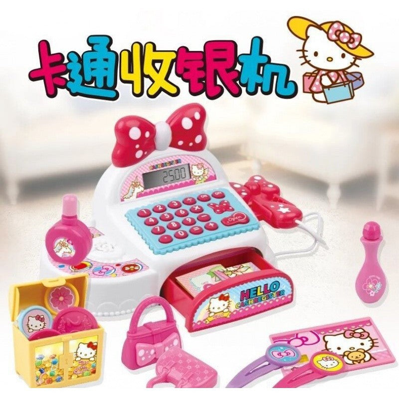 KITTY BUSSINESS CASH REGISTER TOY SET