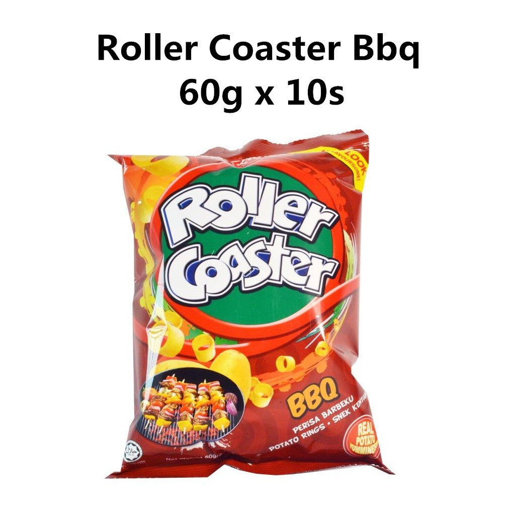 Roller Coaster Snack Bbq 60g x 10s