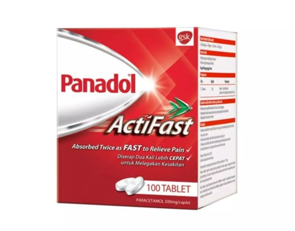 Gsk Panadol Actifast 100's