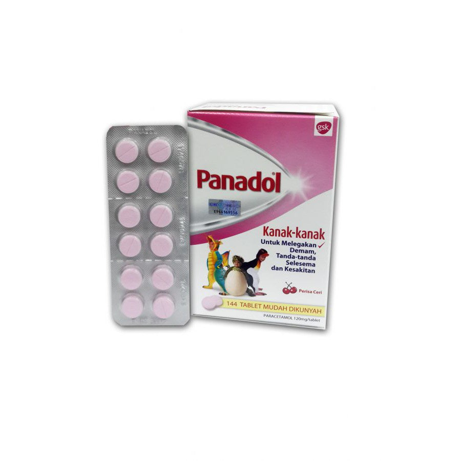 PANADOL CHILDREN 144TABLETS