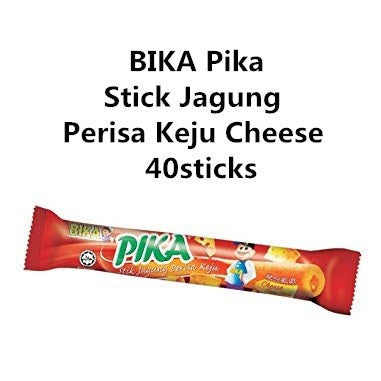 BIKA Bagi-Bagi Stick Jagung Perisa Chocolate / Strawberry / Cheese 40sticks halal