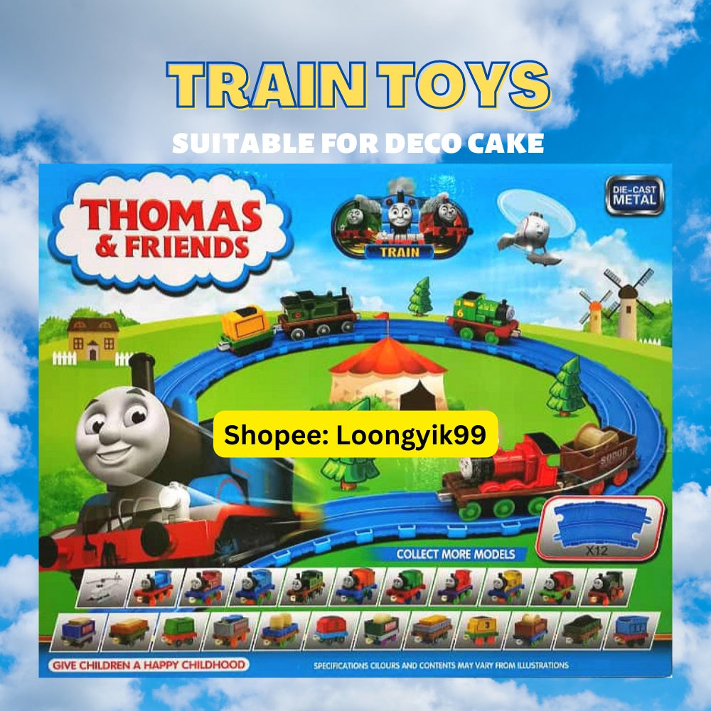 Thomas & Friends Train Toy Die Cast Set 4 in 1 (Ready stock)