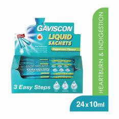 GAVISCON PEPPERMINT 24PCS X 10ML