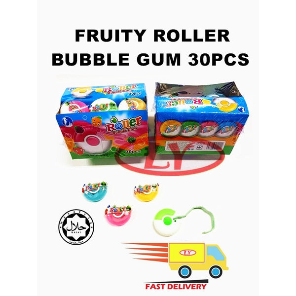 ROLLER BUBBLE GUM 30PCS HALAL