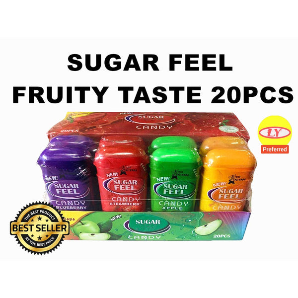 SUGAR FEEL FRUITY TASTE 1PACK = 20BOTTLE *HALAL