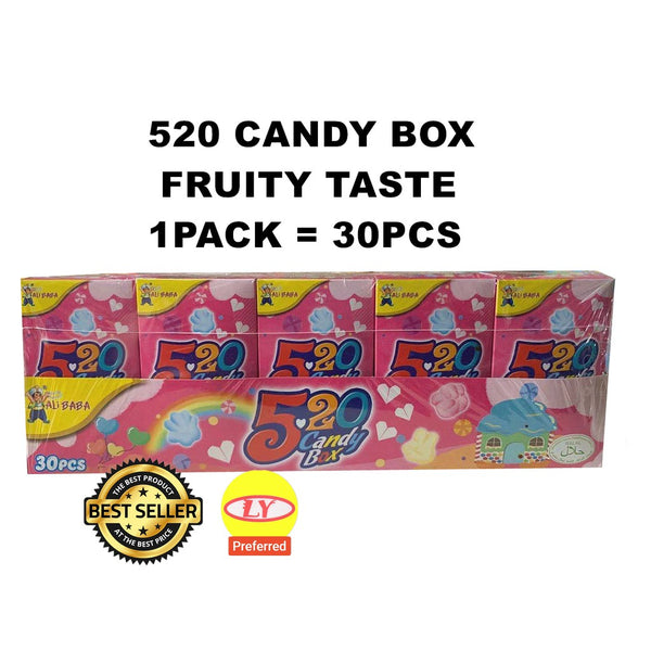 520 CANDY BOX 1PACK = 30PCS BOX OF CANDY  *HALAL