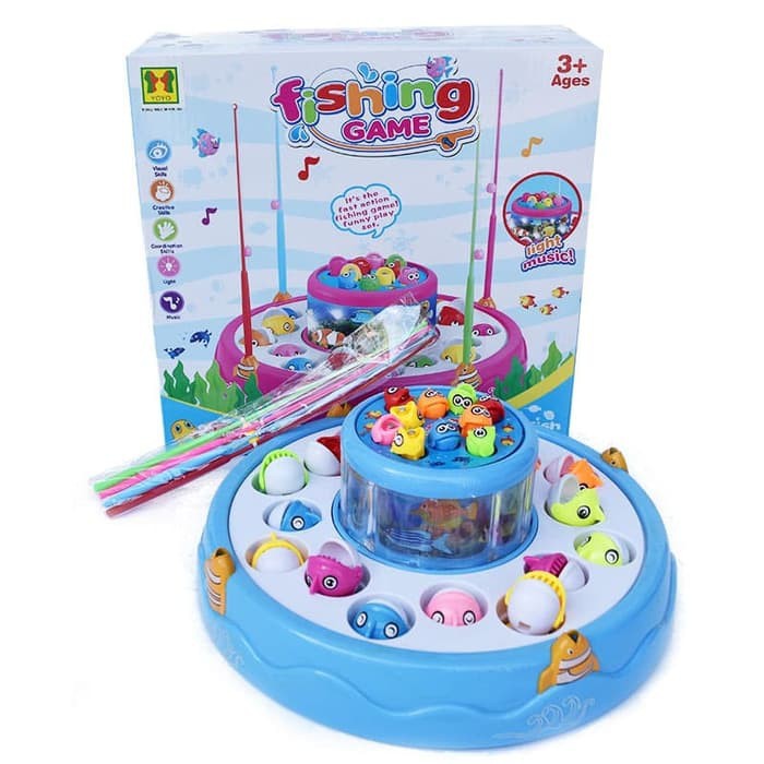 DOUBLE LAYER FISHING GAME SET