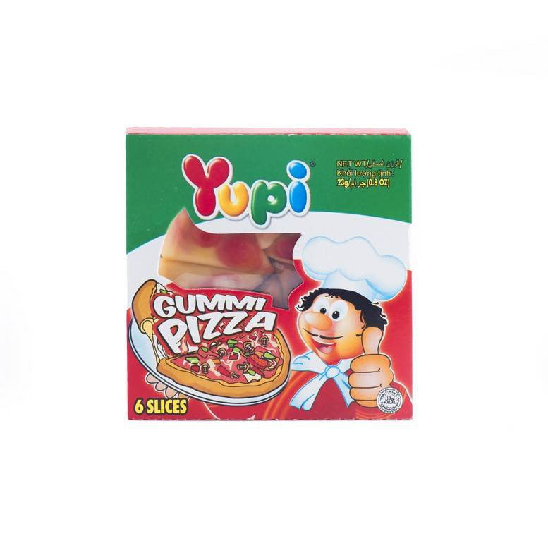 YUPI GUMMY PIZZA 23G X 24PCS