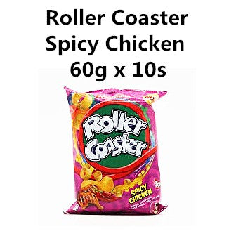 Roller Coaster 6 Flavour Snack 60g x 10s