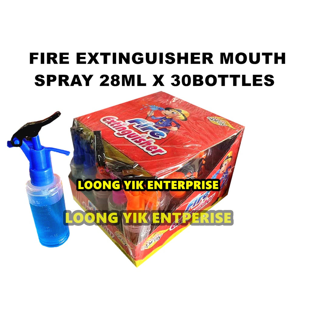 FIRE EXTINGUISHER MOUTH SPRAY 28ML X 30 BOTTLES HALAL