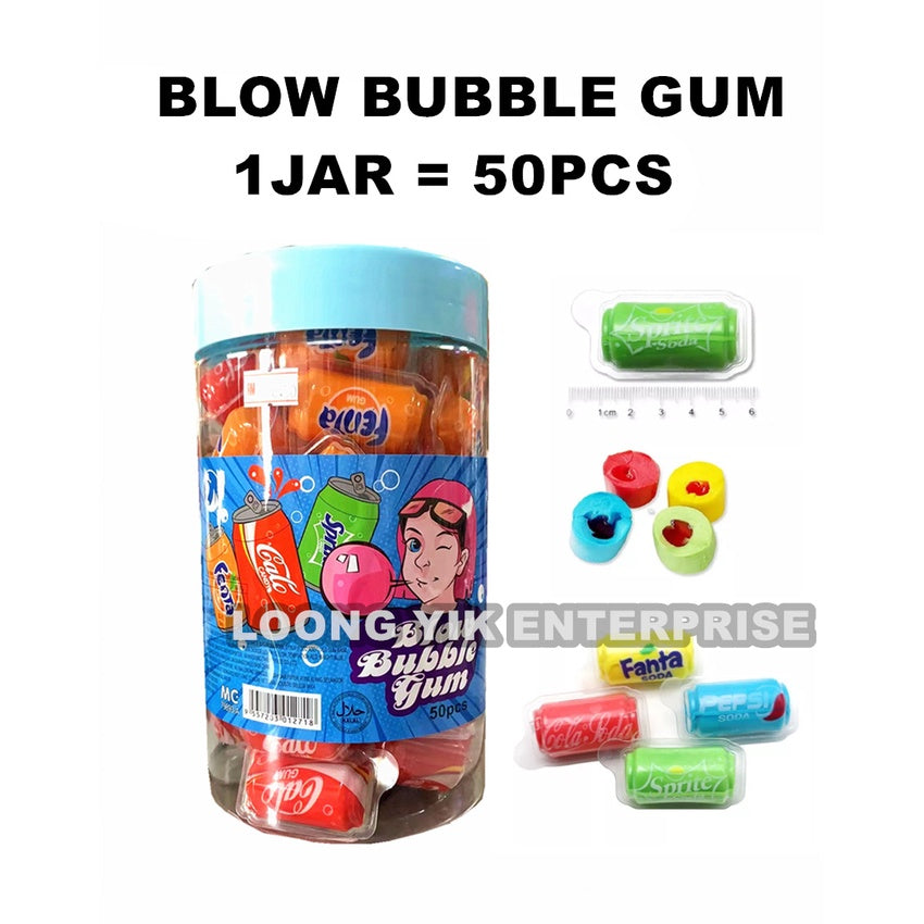 BLOW BUBBLE GUM 50PCS