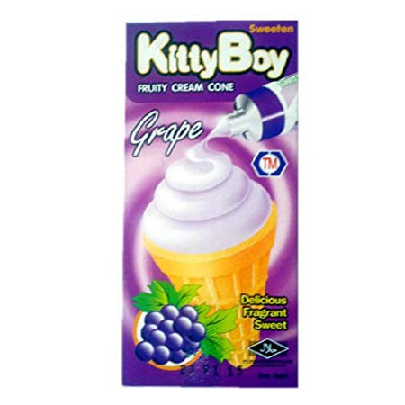 SWEETEN KITTY BOY FRUITY CREAM CONE 12PCS