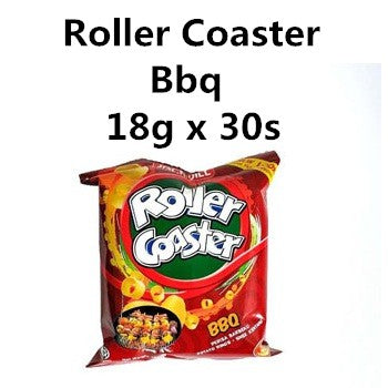 Roller Coaster Snack Bbq 18g x 30s