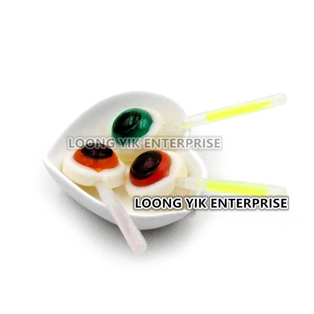 EYE GUMMY LIGHT LOLLIPOP 60PCS FRUITY HALAL