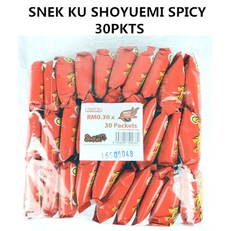 SNEK KU SHOYUEMI SPICY 30PKTS