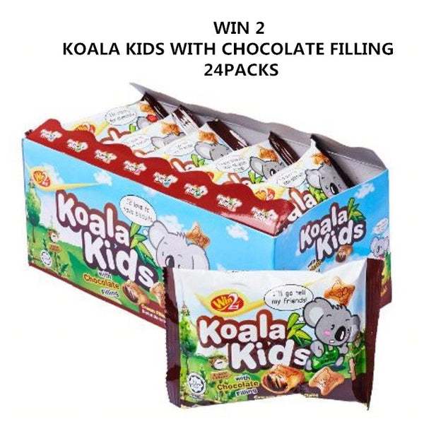 WIN 2 KOALA KIDS WITH CHOCOLATE FILLING 24PACKS