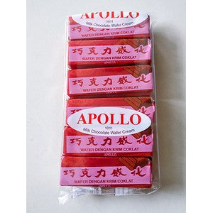 Apollo Wafer ( Chocolate / Susu ) 48PCS