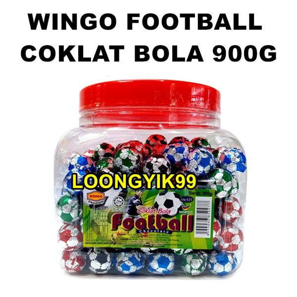 WINGO FOOTBALL COKLAT BOLA 900G HALAL