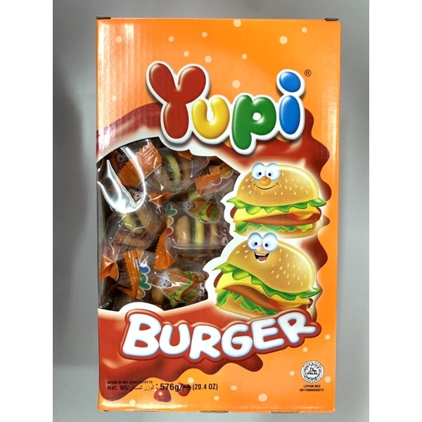 Yupi Gummy Burger 72 Pieces