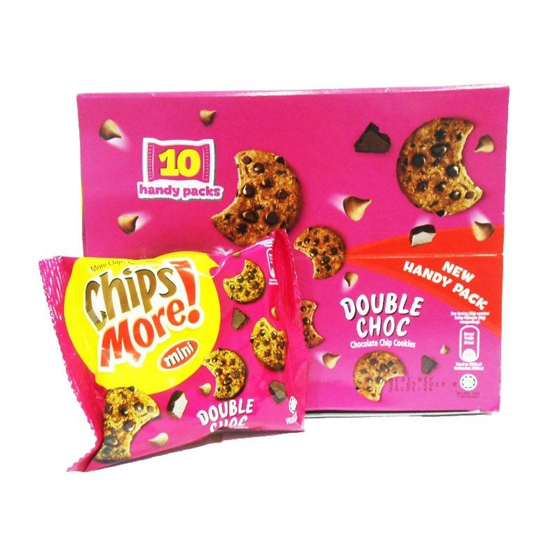 Mini Chips More Original/Double Choc 28gmX10pack