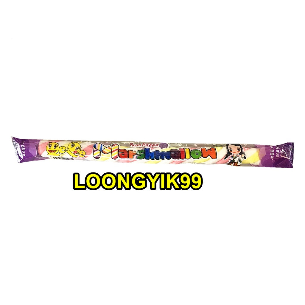 QEQE LONG MARSHMALLOW ANEKA RASA 30PCS