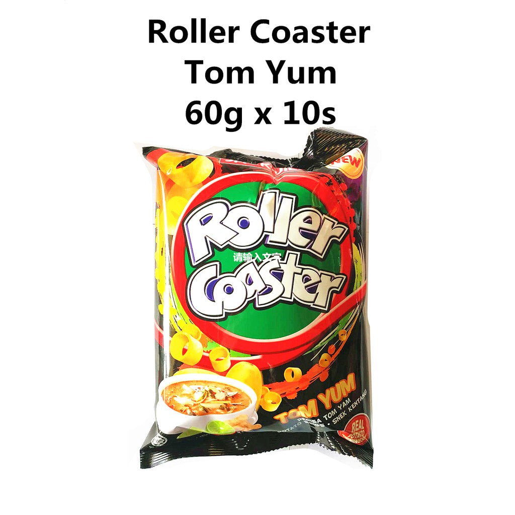 Roller Coaster 6 Flavour Snack 60g x 10s