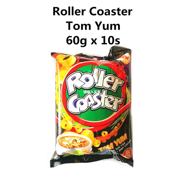 Roller Coaster Snack Tom Yum 60g x 10s