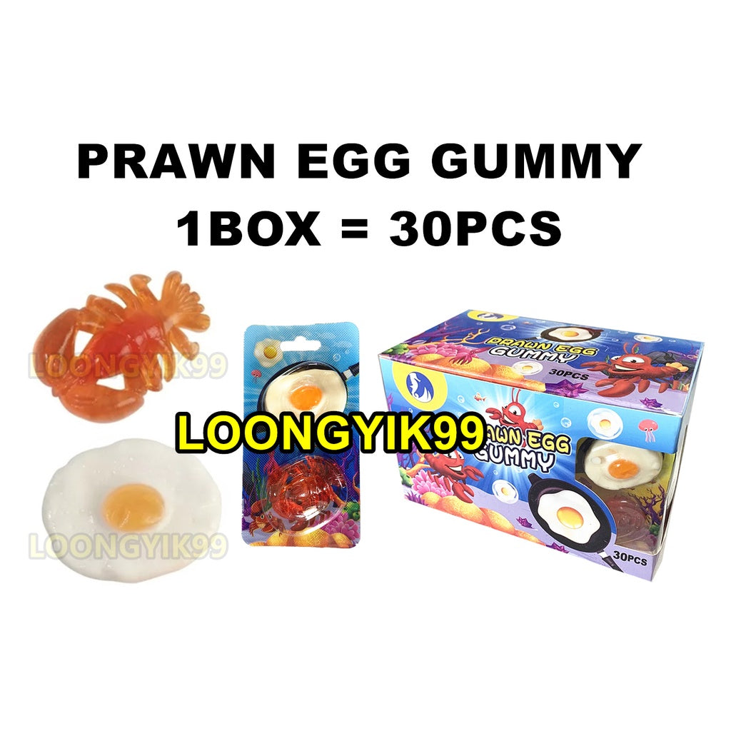 PRAWN AND EGG GUMMY 30PCS HALAL