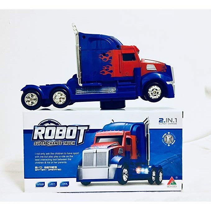 AUTO TRANSFORM TRANSFORMER OPTIMUS PRIMA ROBOT TRUCK