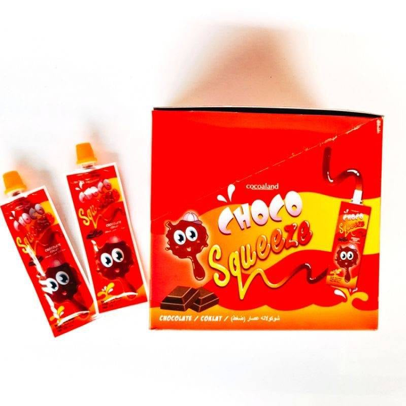 COCOALAND CHOCO SQUEEZE 12G X 40PCS